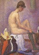 Georges Seurat The Post of Woman china oil painting artist